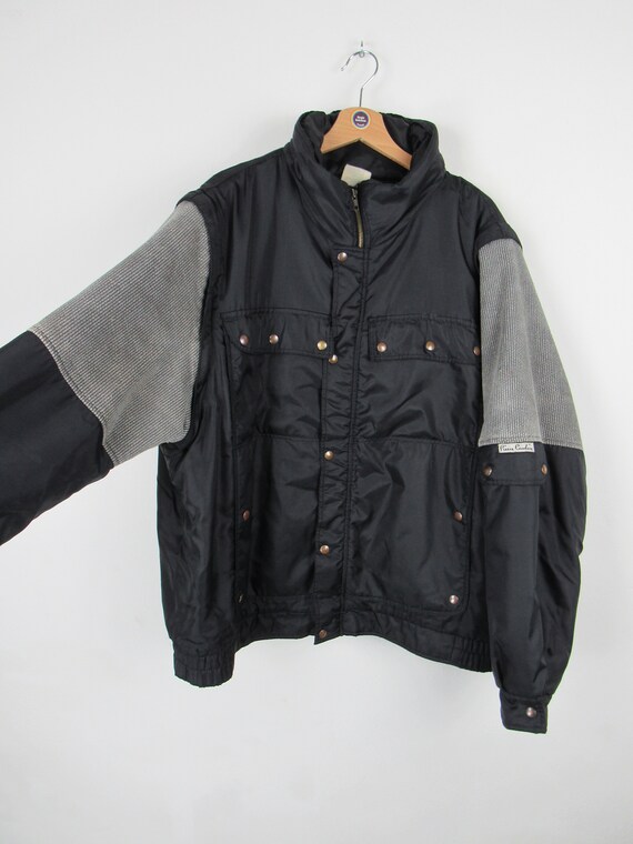 Pierre Cardin Bomber Jacket vintage 80s vest - Si… - image 3