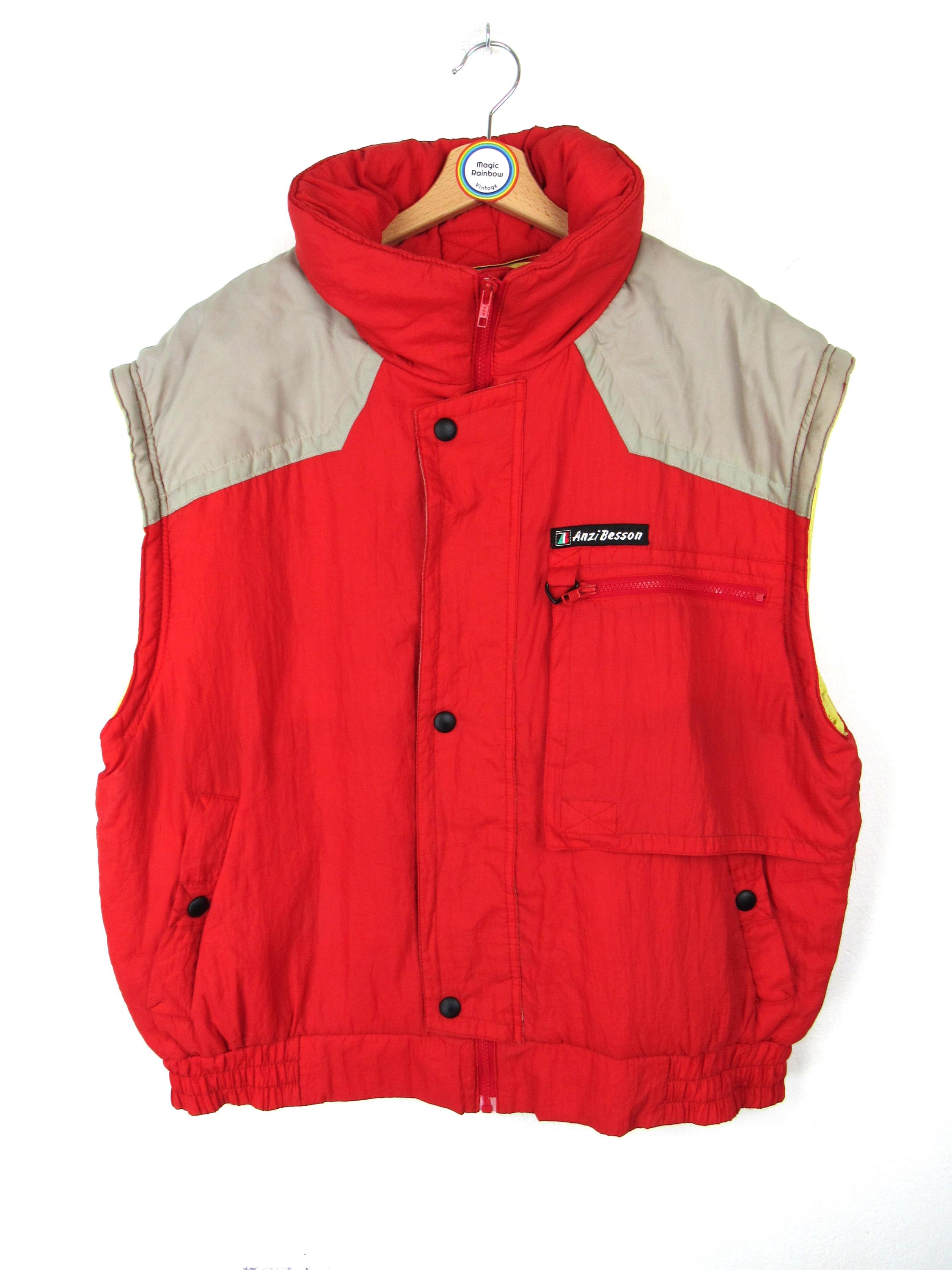 Anzi Besson Olympic Line Vintage 80s Ski Jacket - Size XL - Etsy