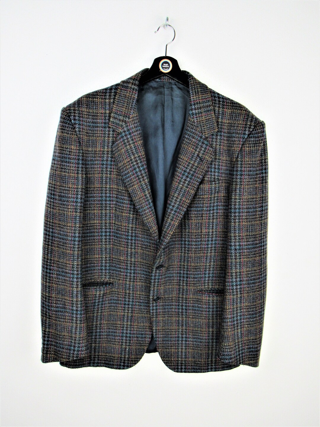 Giorgio Valenti Vintage 90's Tweed Jacket - Size L - Etsy