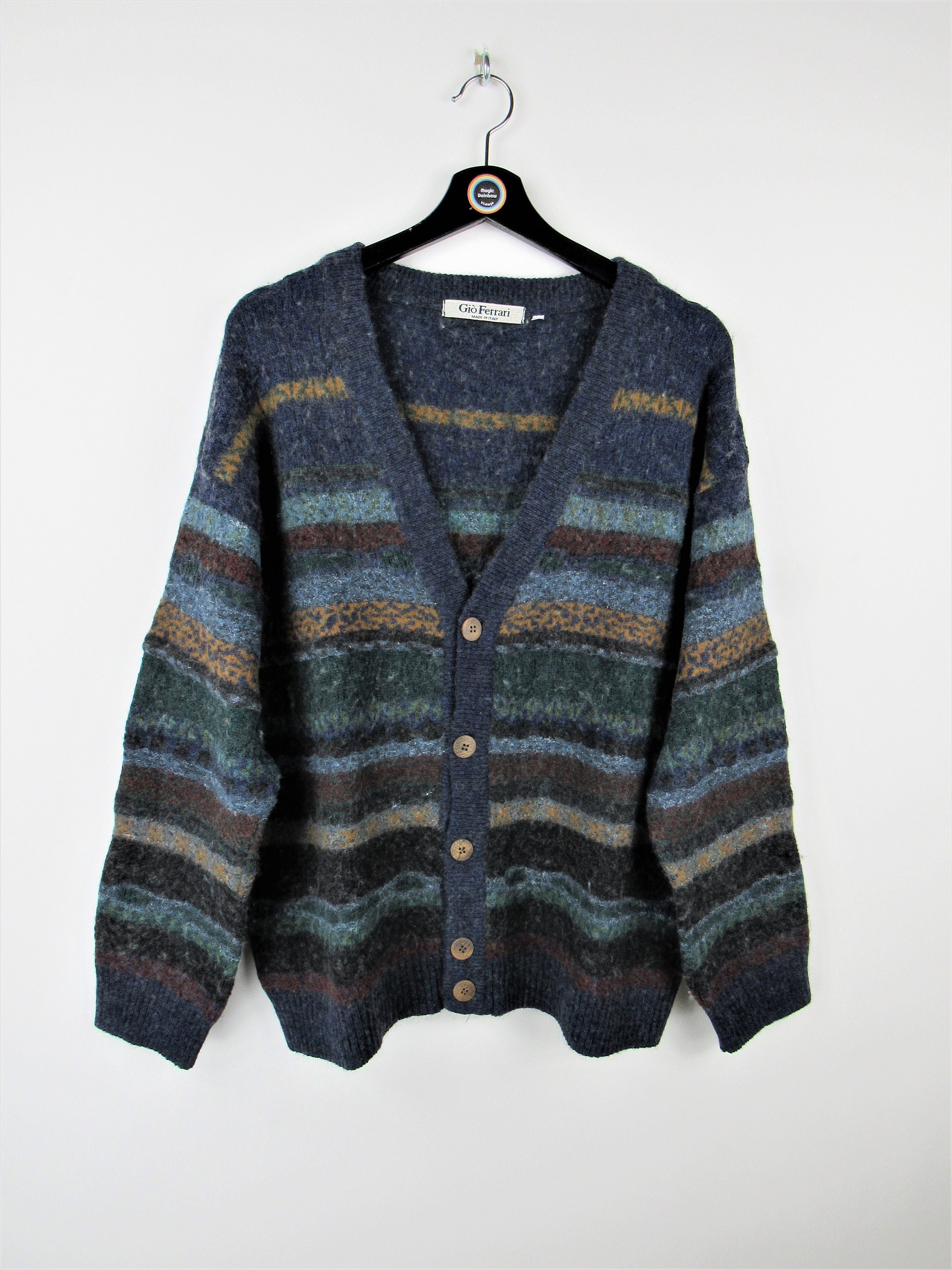 Giò Ferrari Vintage 90s Cardigan - Size M - Etsy India