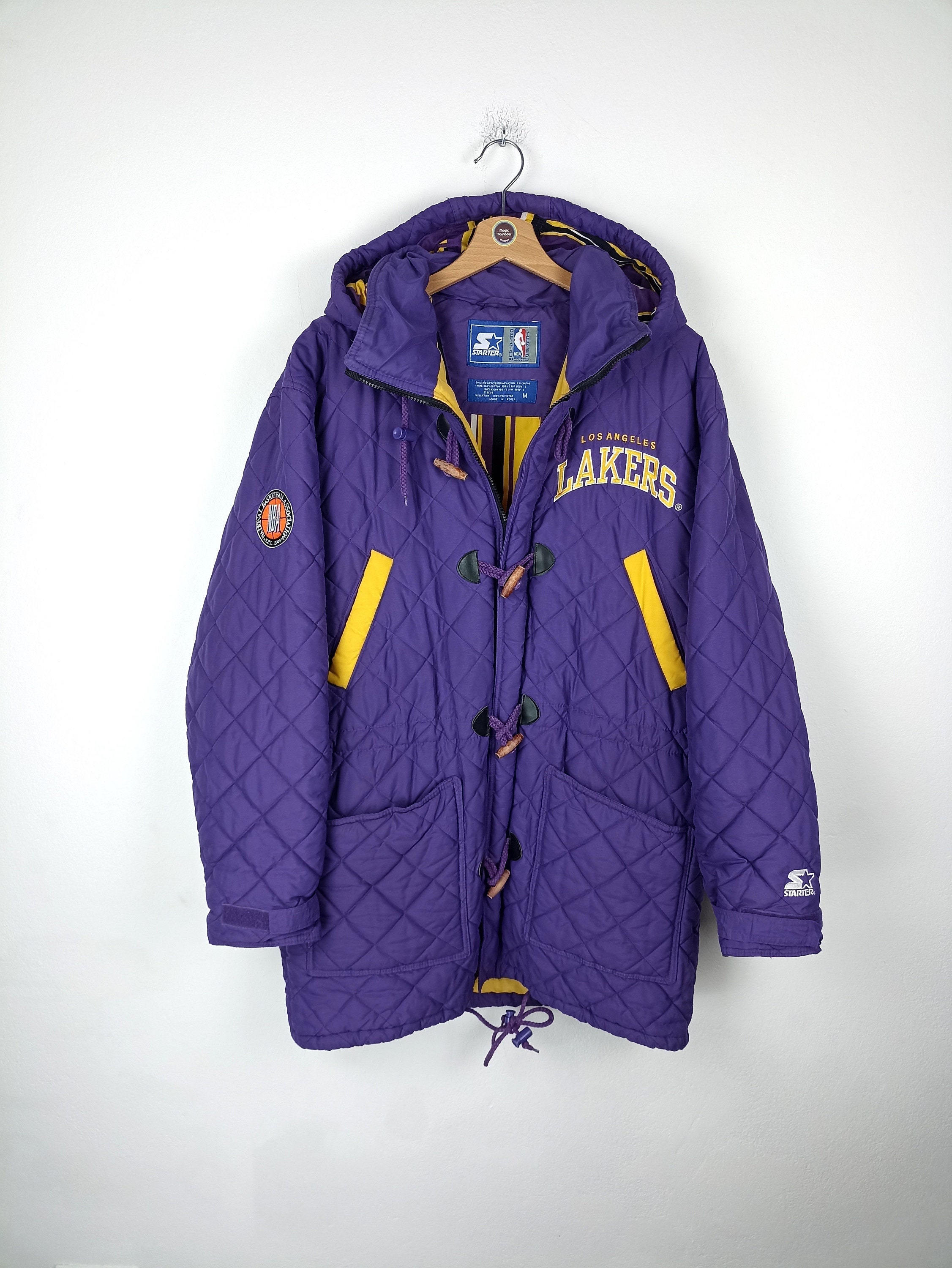 starter la lakers jacket - clothing & accessories - by owner - apparel sale  - craigslist