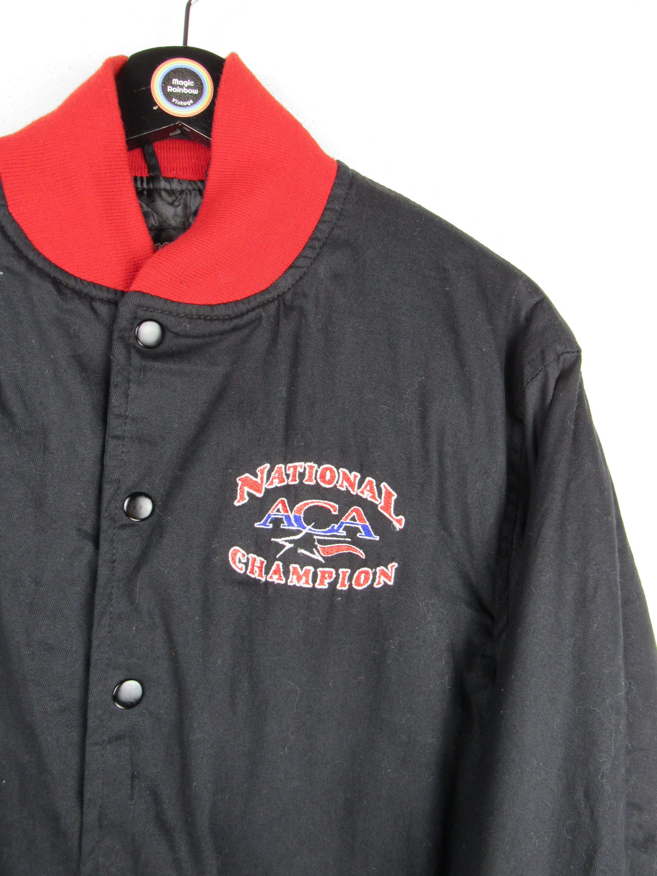 Vintage 90's Champion Harley Racing Jacket Large Champion