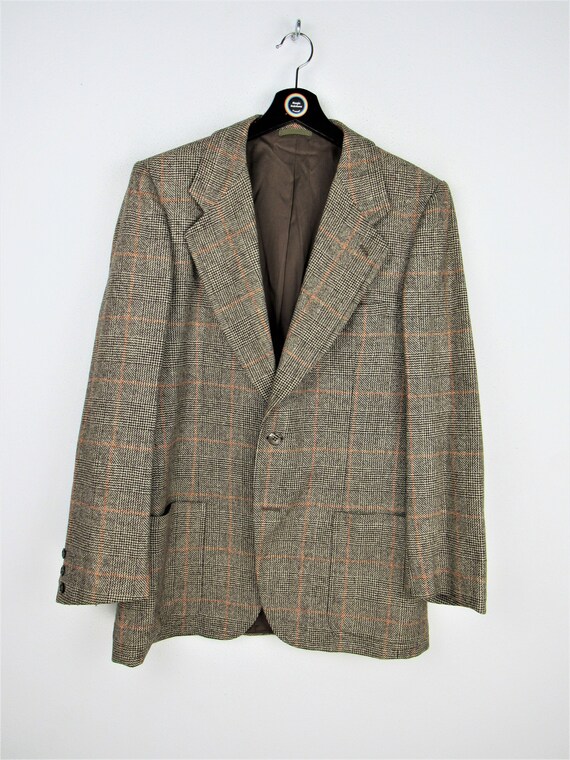 Vintage 90s Tweed Jacket Size S/M - Etsy