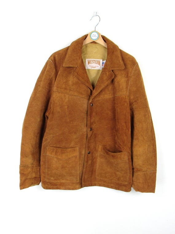 Schott Western Vintage 80's Suede Jacket - Size M - Etsy
