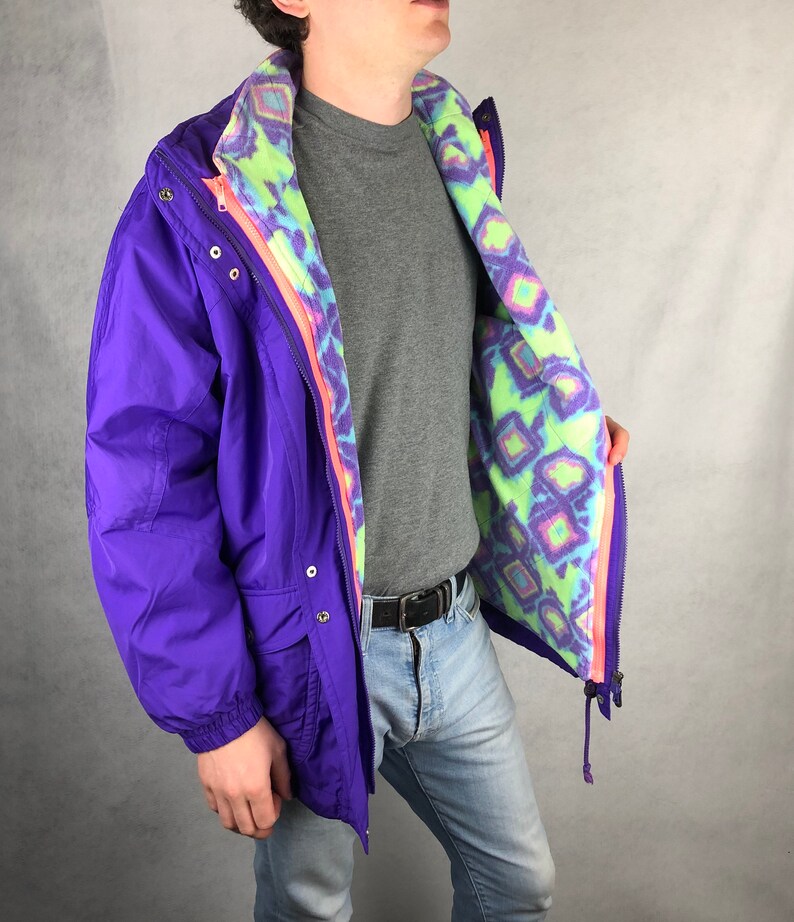 90s multicolor jacket
