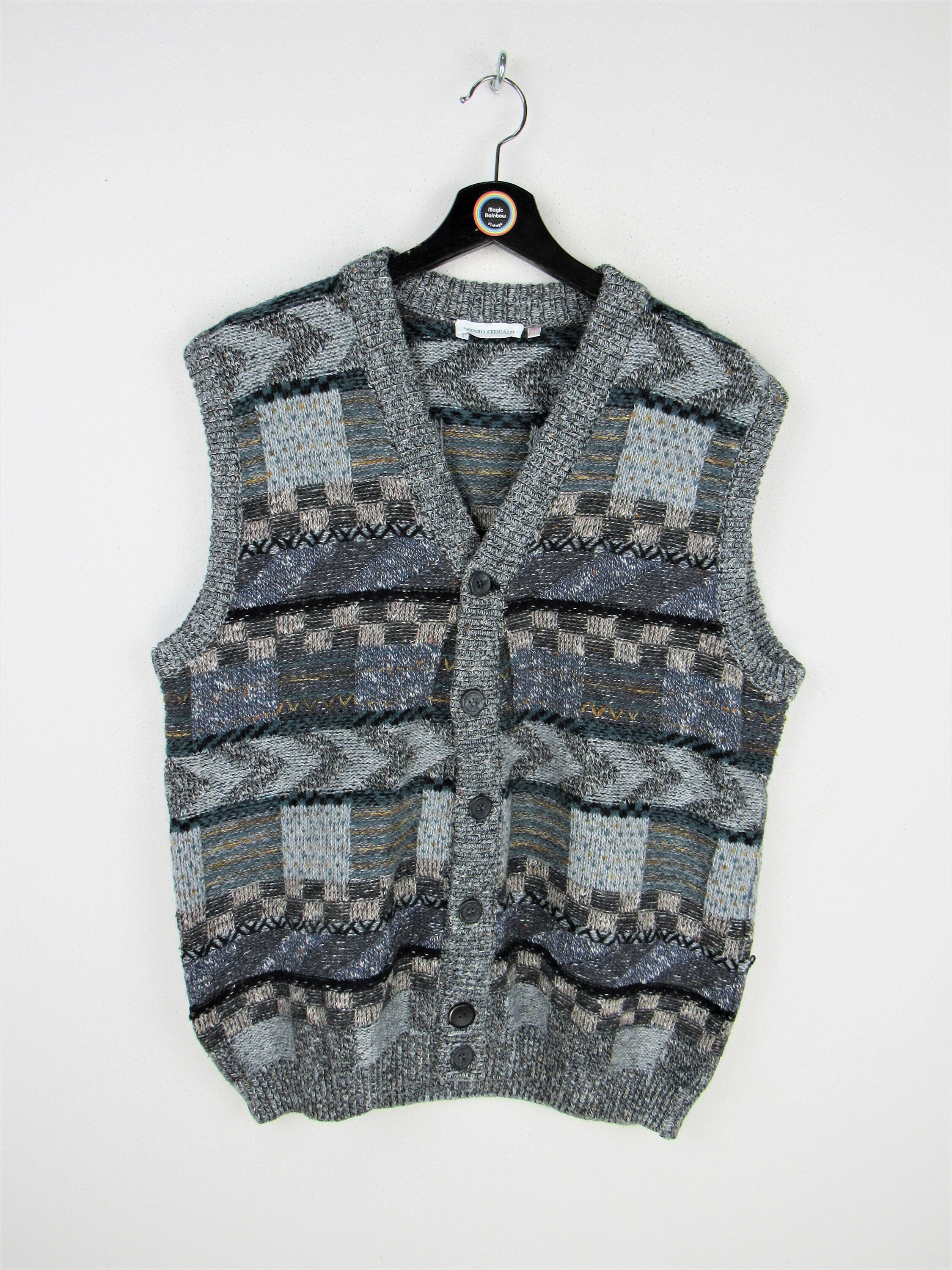 【SATIIIZ】Mir Vintage Garment Vest Mir Vintage Garment Vest - satiiiz