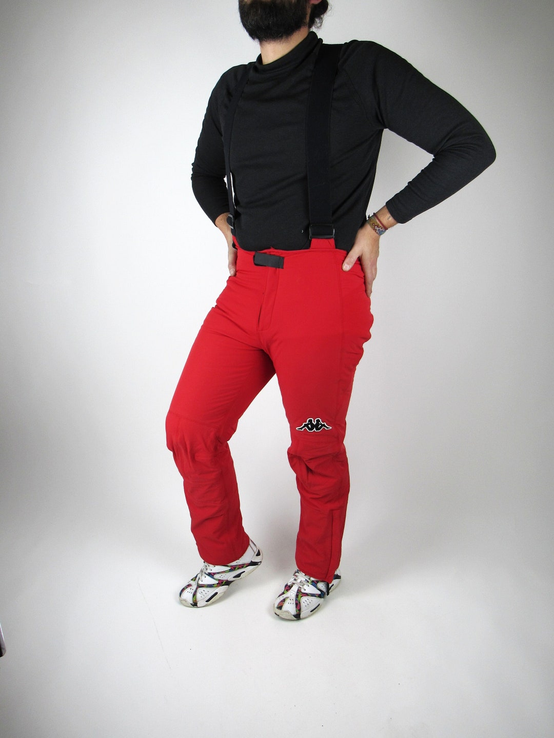 Pantaloni sci Kappa vintage anni '90 Taglia L Italia