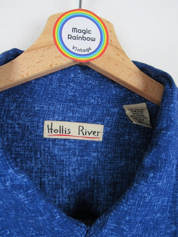 Hollis River 90s Vintage Short Sleeve Hawaii Shir… - image 4