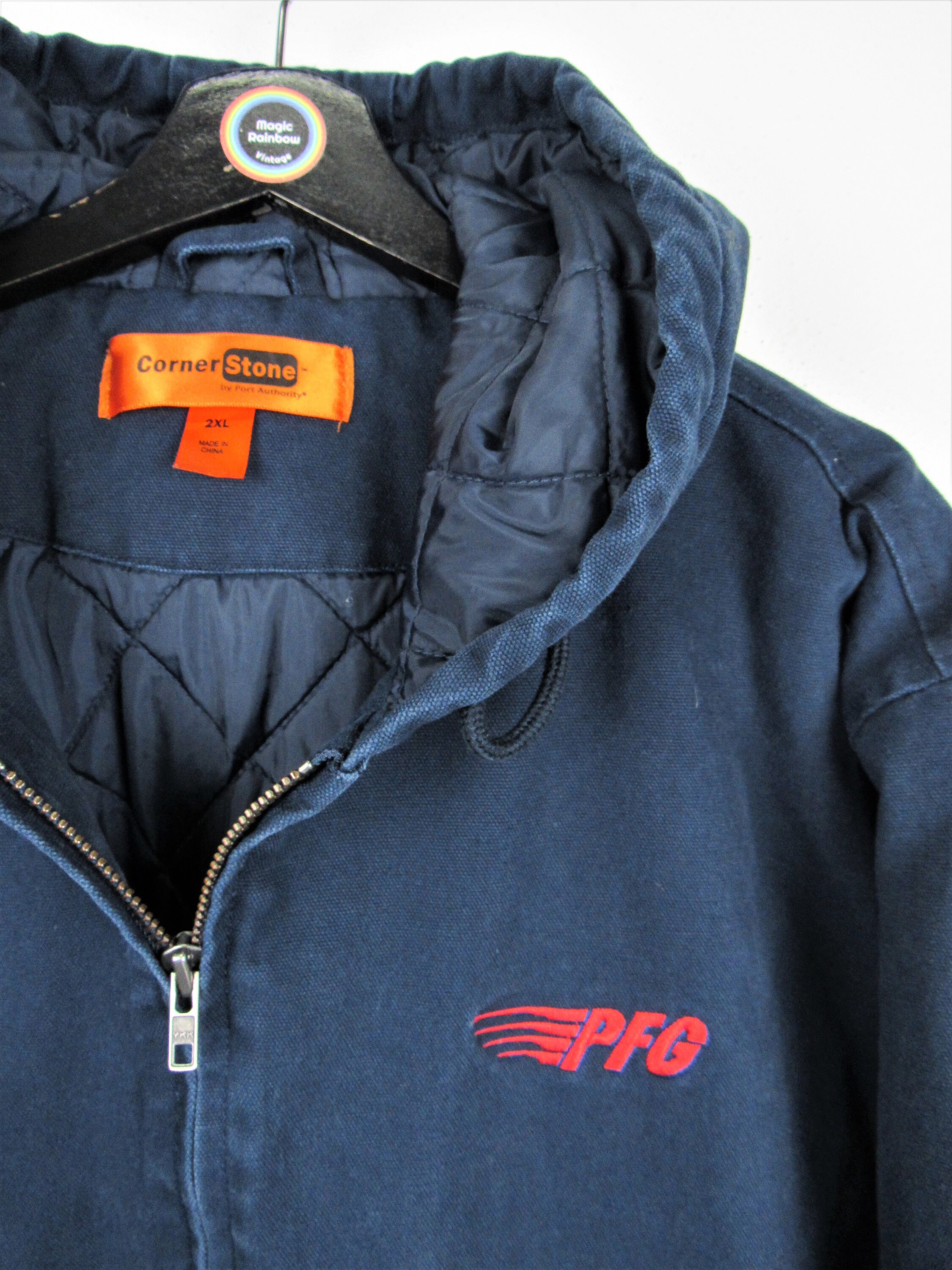 Corner Stone Vintage 90s Jacket, Work Jacket Size XXL - Etsy
