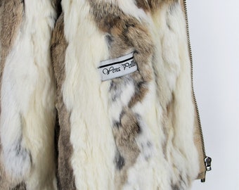 ジャケット・アウター 00s real fur jacket archive 90s Vintage Genuine Leather and Fur Jacket - Size S - Etsy