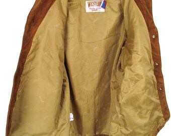 Schott Western Vintage 80's Suede Jacket - Size M - Etsy