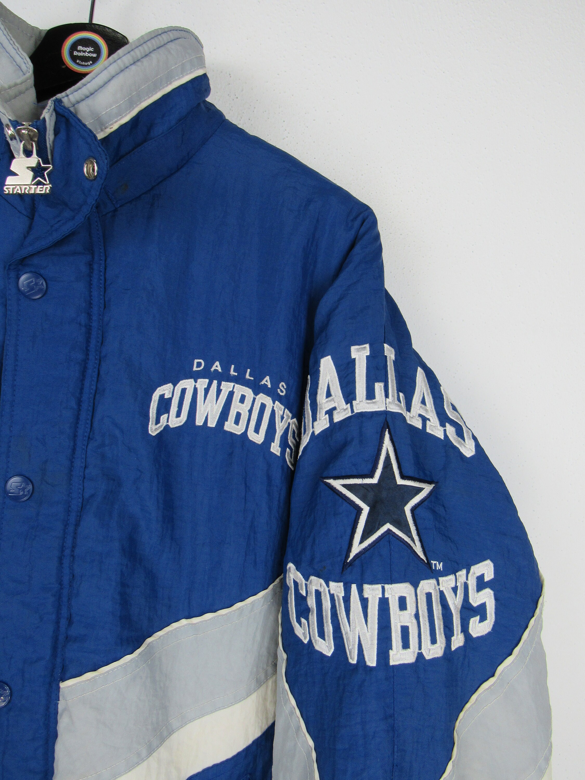 NFLスターター◼️90sダラスカーボーイ・ビンテージ・スタジャン◼️オールド Dallas Cowboys NFL Vintage 90s Starter Jacket - Etsy