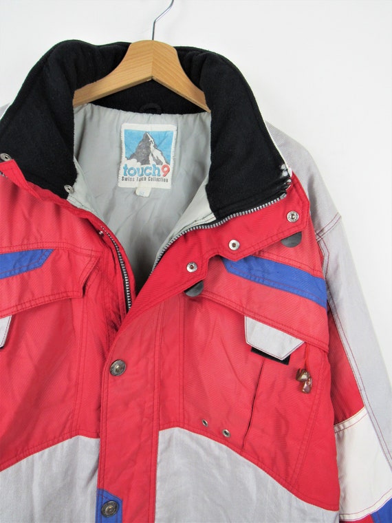 Touch9 Vintage 90s Ski Jacket - Size XL - Etsy Touch9 Vintage 90s Ski Jacket - Size XL - Etsy