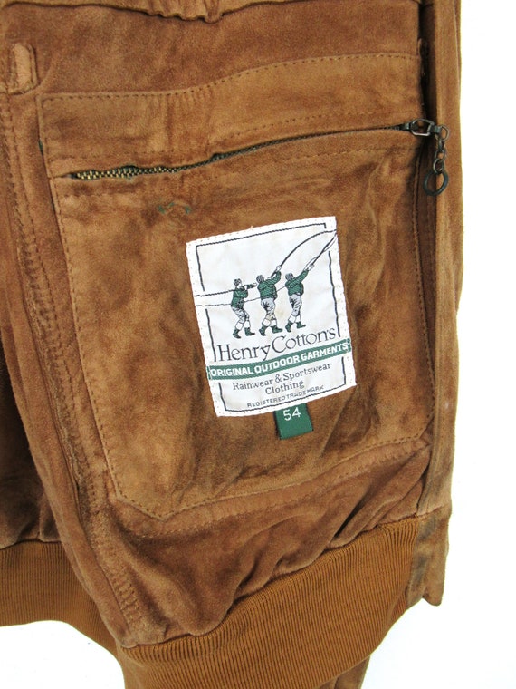 Henry Cottons Vintage 1990s Suede Jacket - Size XL - Etsy