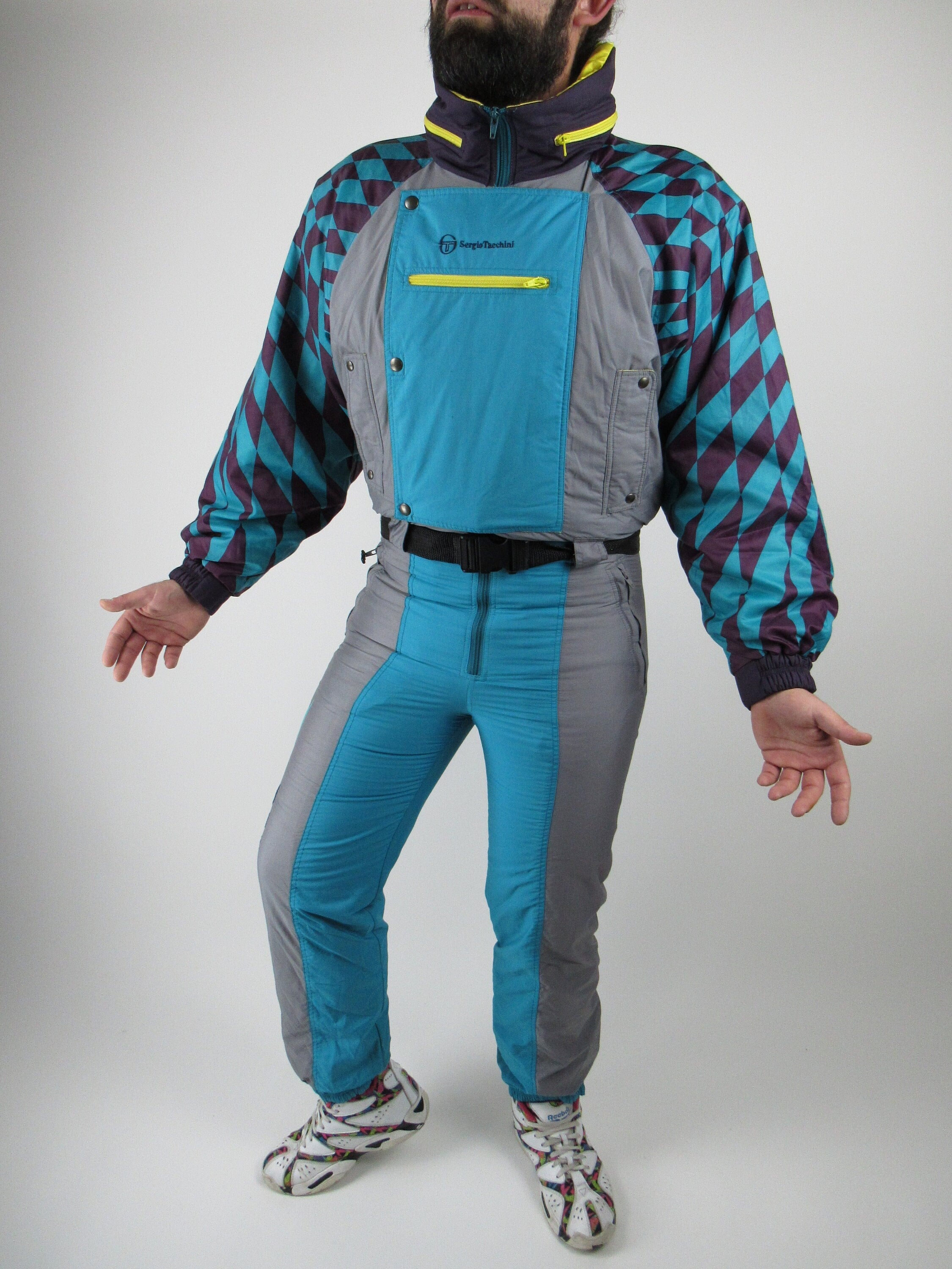Sergio Tacchini 90s Vintage Ski Suit - Size M - Etsy
