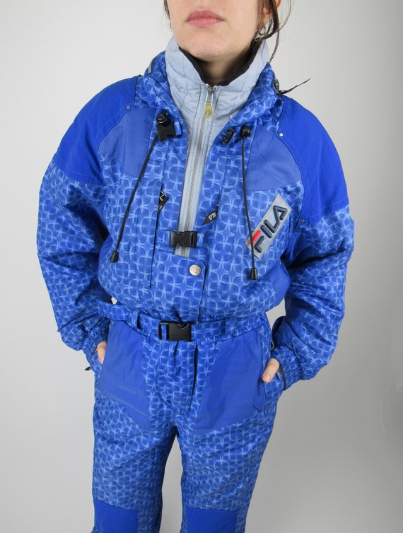 Fila Ski Team Italia 90s Vintage Ski Suit - Size S - Etsy