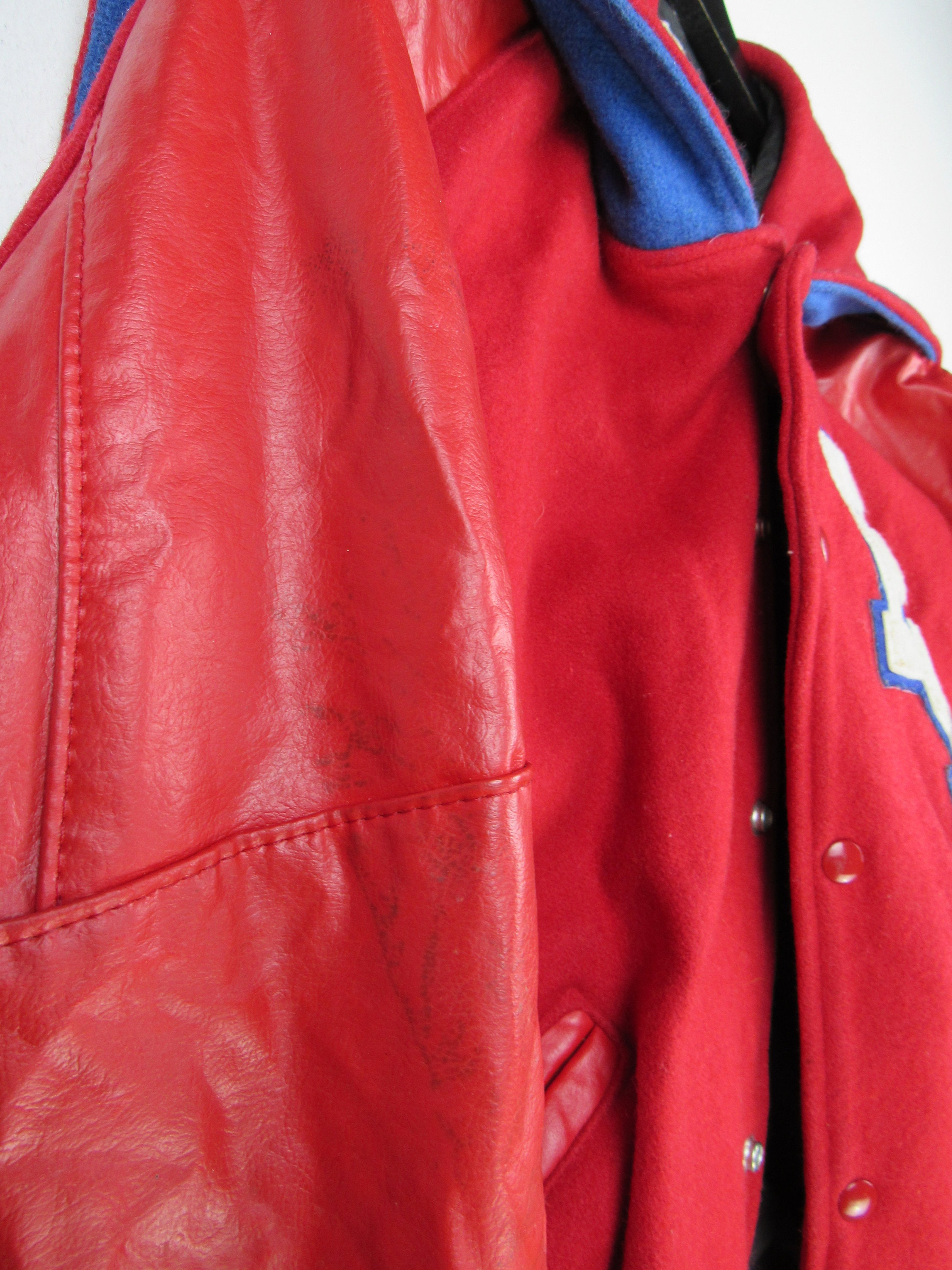 Vintage 80s-90s Teddy Varsity Jacket - Etsy