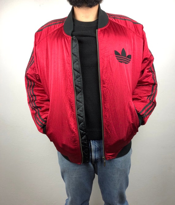 adidas bomber jacket retro