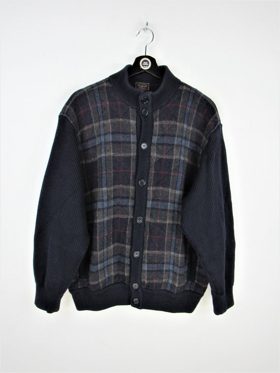 S*様 90s vtg   wool bomber jac Vintage 90s Wool Bomber Jacket - Size L - Etsy