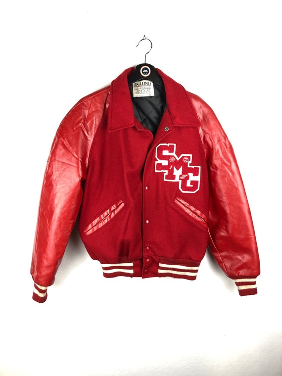 Varsity jacket, college America, vintage 90', bomb