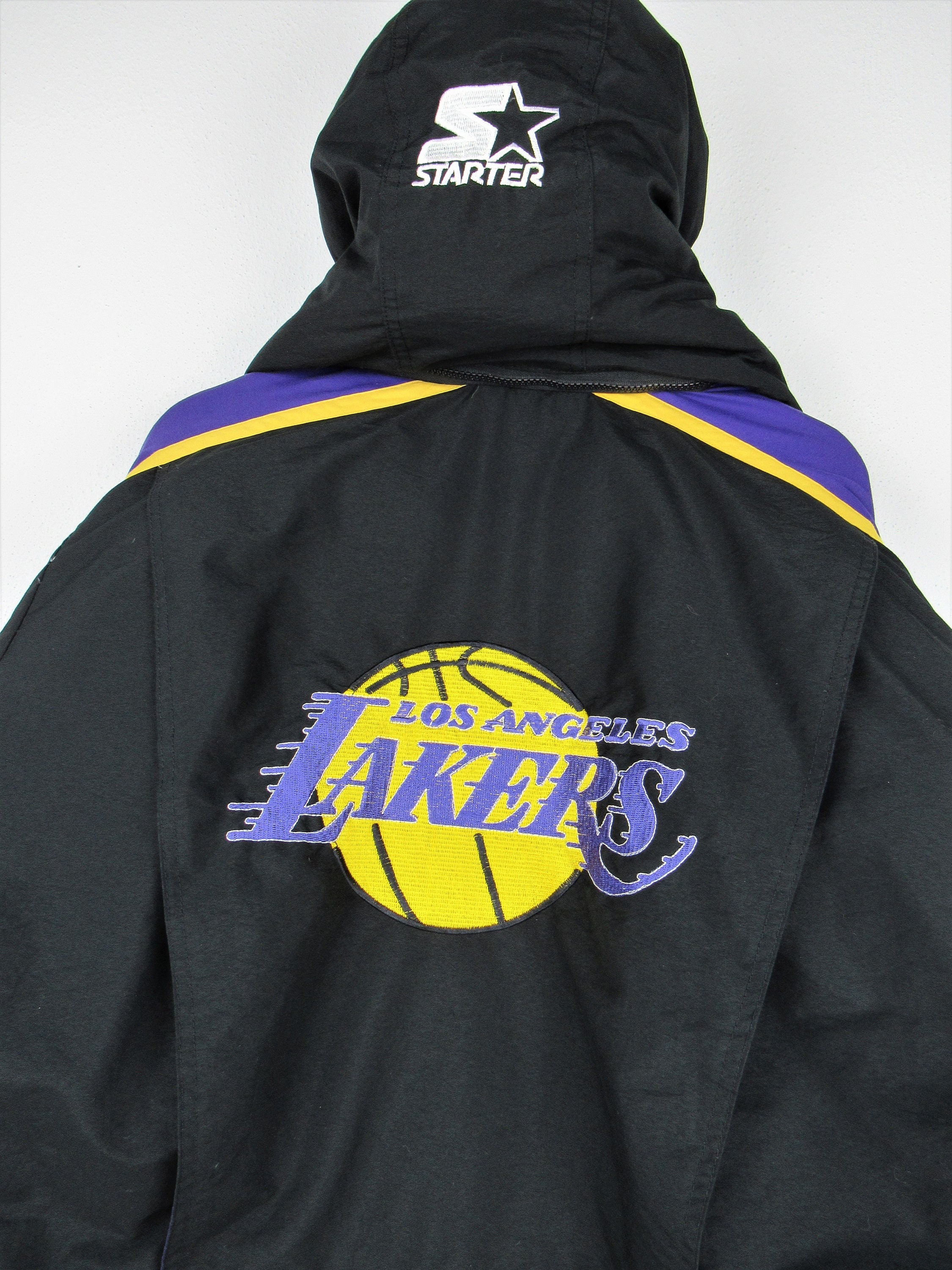 Lakers vintage starter jacket hotsell