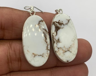 wild horse jasper earrings , Natural wild horse jasper 925 Sterling Silver earrings , Beautiful earrings For Her , earrings For Gift