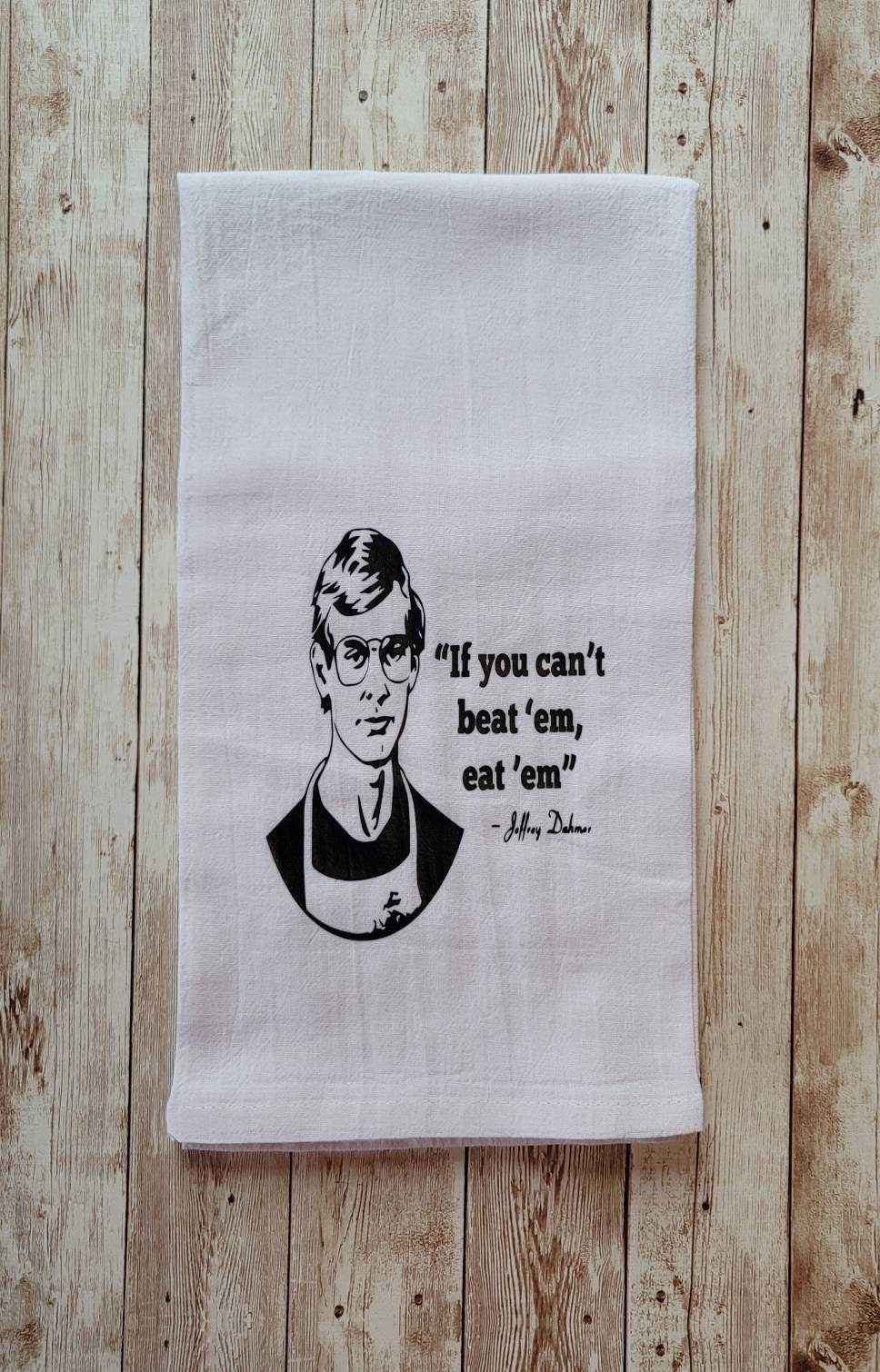 Jeffrey Dahmer Towel Jeffrey Dahmer Dish Cloth Jeffrey Etsy Finland