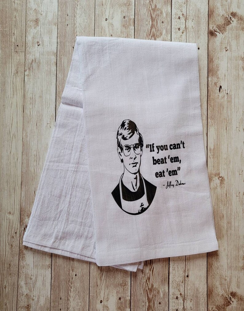 Jeffrey Dahmer Towel Jeffrey Dahmer Dish Cloth Jeffrey Etsy Australia