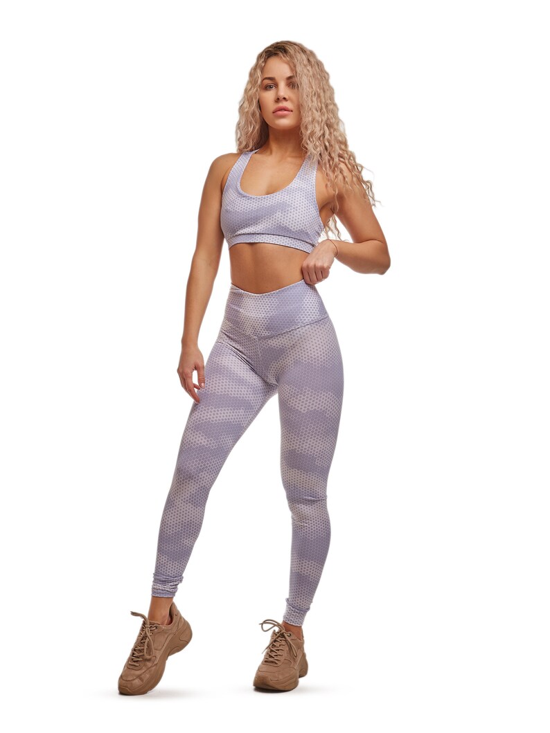 yoga and active sports Moisture-wicking non-translucent second skin effect Sizes XS-L !!! Women/'s sports leggings for fitness