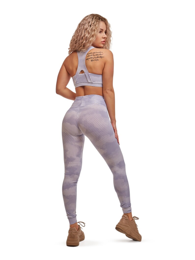 yoga and active sports Moisture-wicking non-translucent second skin effect Sizes XS-L !!! Women/'s sports leggings for fitness