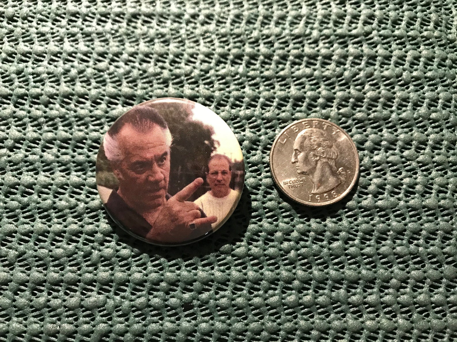 Paulie Walnuts fingers From the Sopranos Pin Back Etsy
