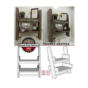 Wooden shelves .PDF Shelf construction plan