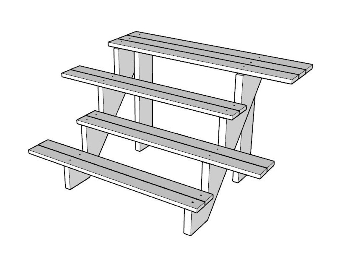 Display Stand Plan/portable Display Stand Plan/crafting Stand Plan ...
