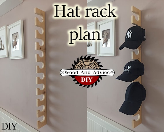 Diy baseball hat rack hotsell