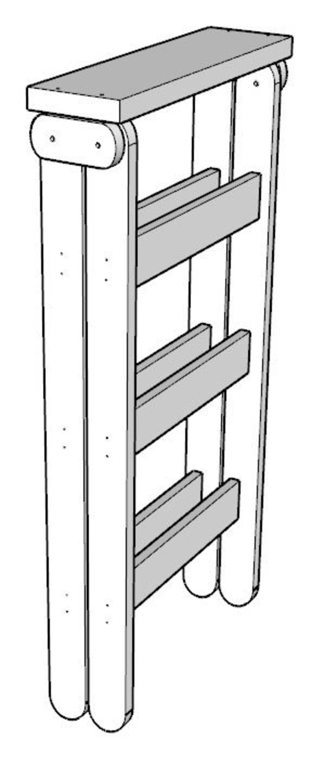 Quilt Stand Plan/quilt Rack Plan/quilt Holder Plan/blanket Rack Plan
