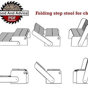 Child Step Stool Bench, Wooden Step Stool, Kid&#39;s Step Stool, Child Step Stool Chair, Kids furniture, Kitchen Step Stool, Country decor