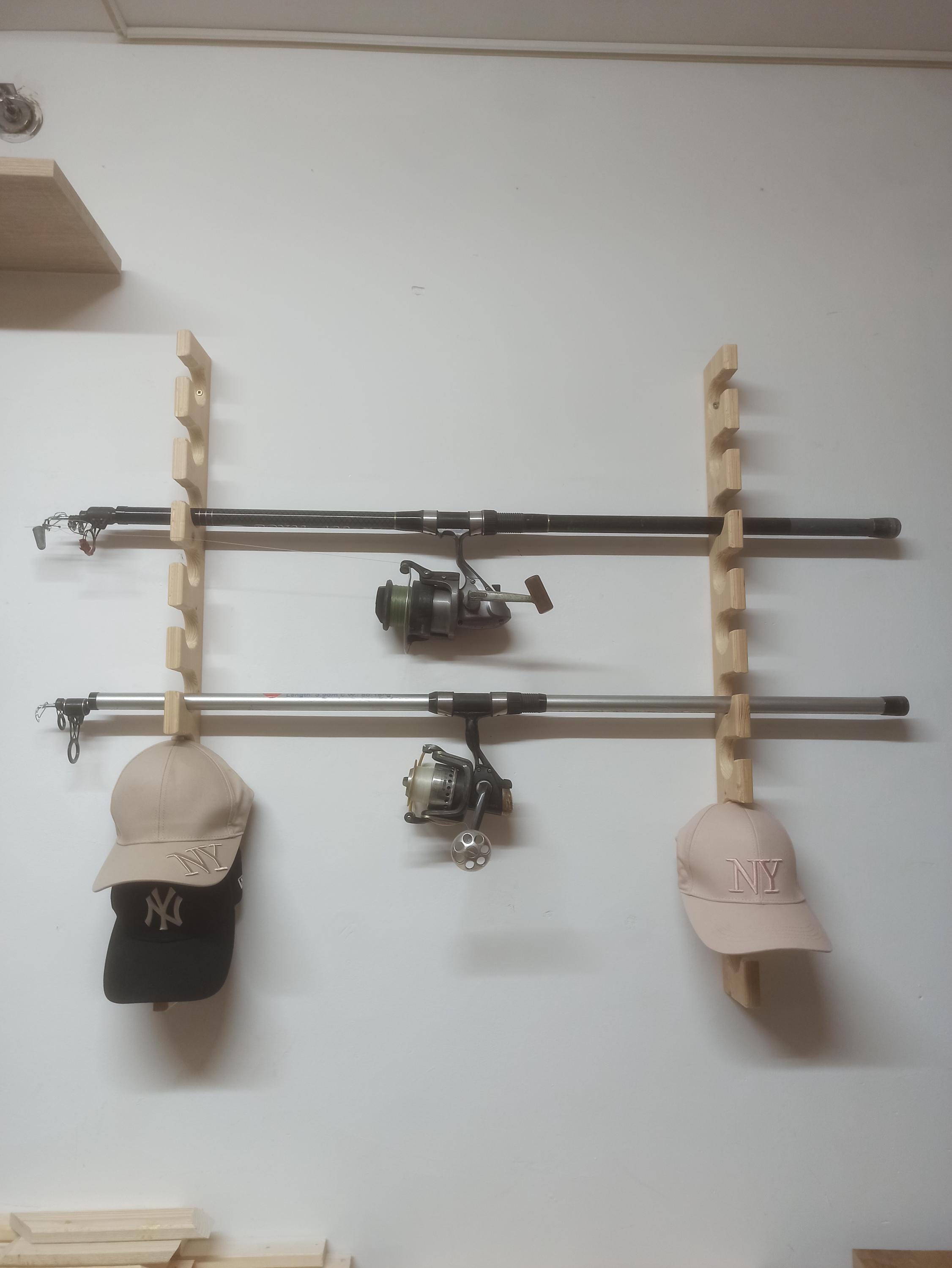 Geeignet fr 10 Ruten, DIY Bauplan,Wand montiert  Rutenhalter,Rutenhalter,Angelregal,Holz Rutenhalter,Angelruten  Aufbewahrung,Angler Geschenk - Etsy.de