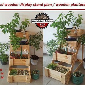 Crate Display Stand Plan/Wood Display Stand Plan/Display Stand Plan/Wood Crate Craft Plan/Craft Crate Plan/Craftshow Plan/Tiered Stand Plan