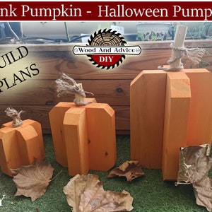 3 pumpkins, Plank Pumpkin Plans, Pumpkin Plans, Fall Pumpkin Plans, Halloween Pumpkin,DIY, BUILD PLANS