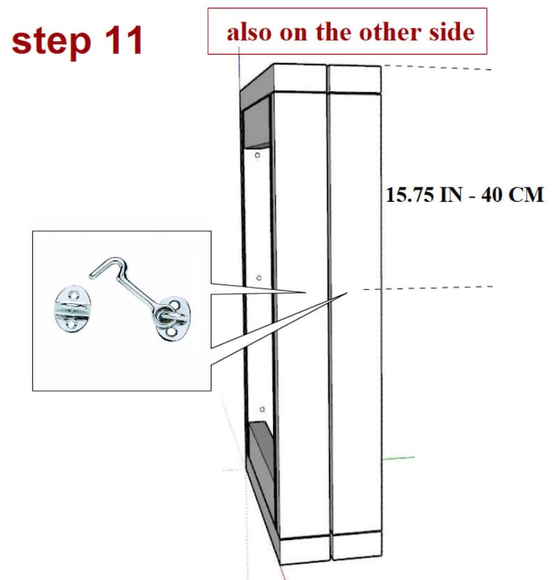 Folding Table Base Plan/folding Craft Table Base Table