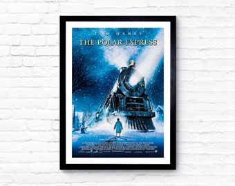 Tom Hanks The Polar Express Movie Poster 24x36 Inch Wall Art Portrait Print