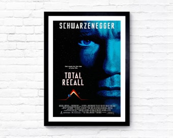 TOTAL RECALL Movie PHOTO Print POSTER Textless Film Art Arnold Schwarzenegger 01