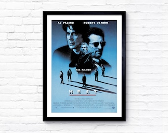 Heat Movie Poster Etsy Heat Movie Poster Etsy