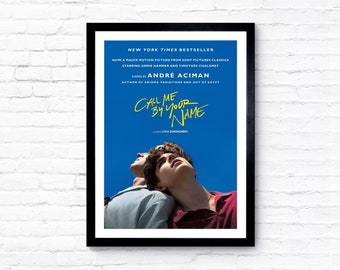 Call Me By Your Name Poster Etsy
