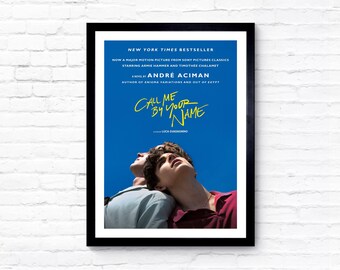 Call Me By Your Name Poster Etsy