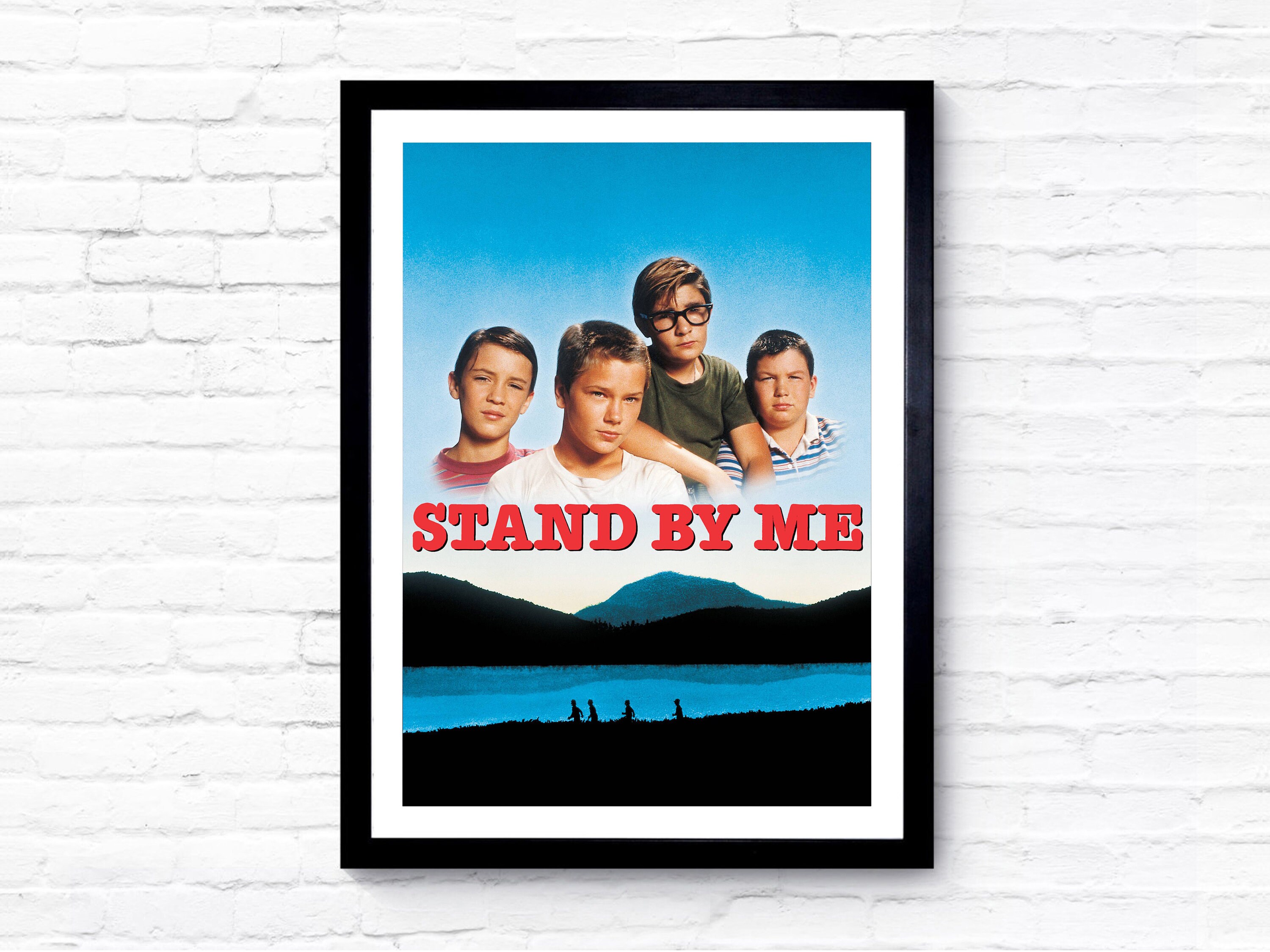 STAND BY ME 1986 Movie Poster Premium Quality Choose your Size STAND BY ME 1986 Movie Poster Premium Quality Choose your Size