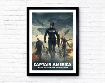 62192 Captain America 2 Wall Print Poster Poster