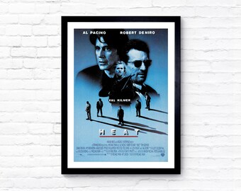 Heat Movie Poster Etsy Uk