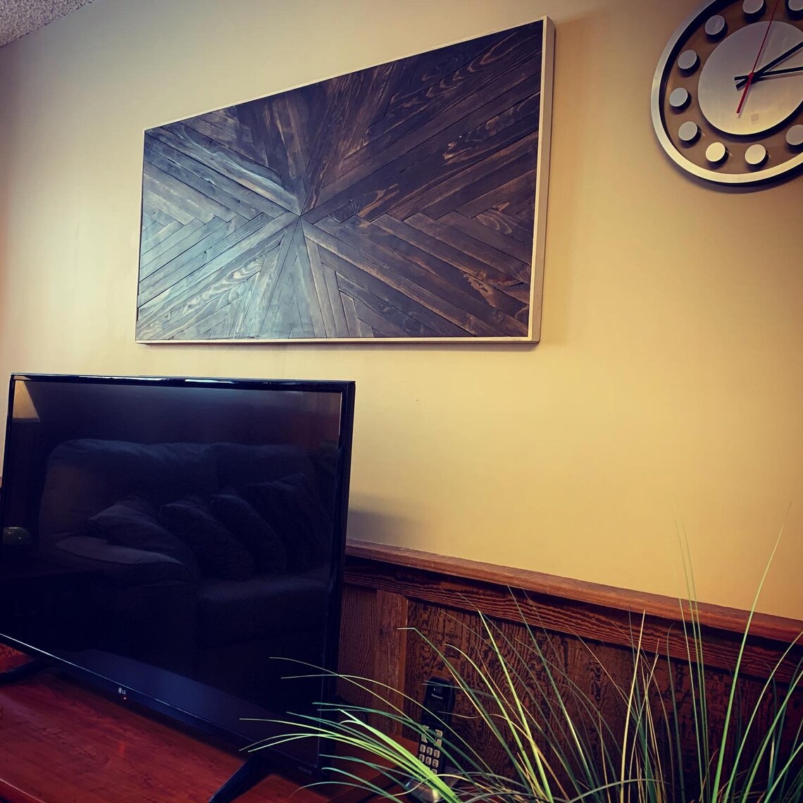 Barn Wood Reclaimed Wood Farmhouse Wall Art Home Decor Etsy