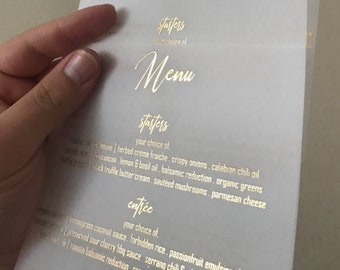 Extra Card, Menu Cards, RSVP Cards